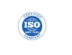 ISO 9001:2015 certified company seal
