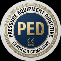 PED Pressure Equipment Directive compliance seal